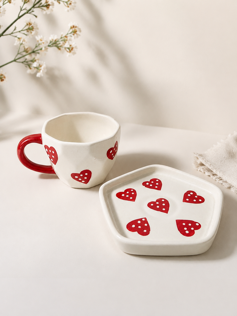 Hearty Cup and Saucer set