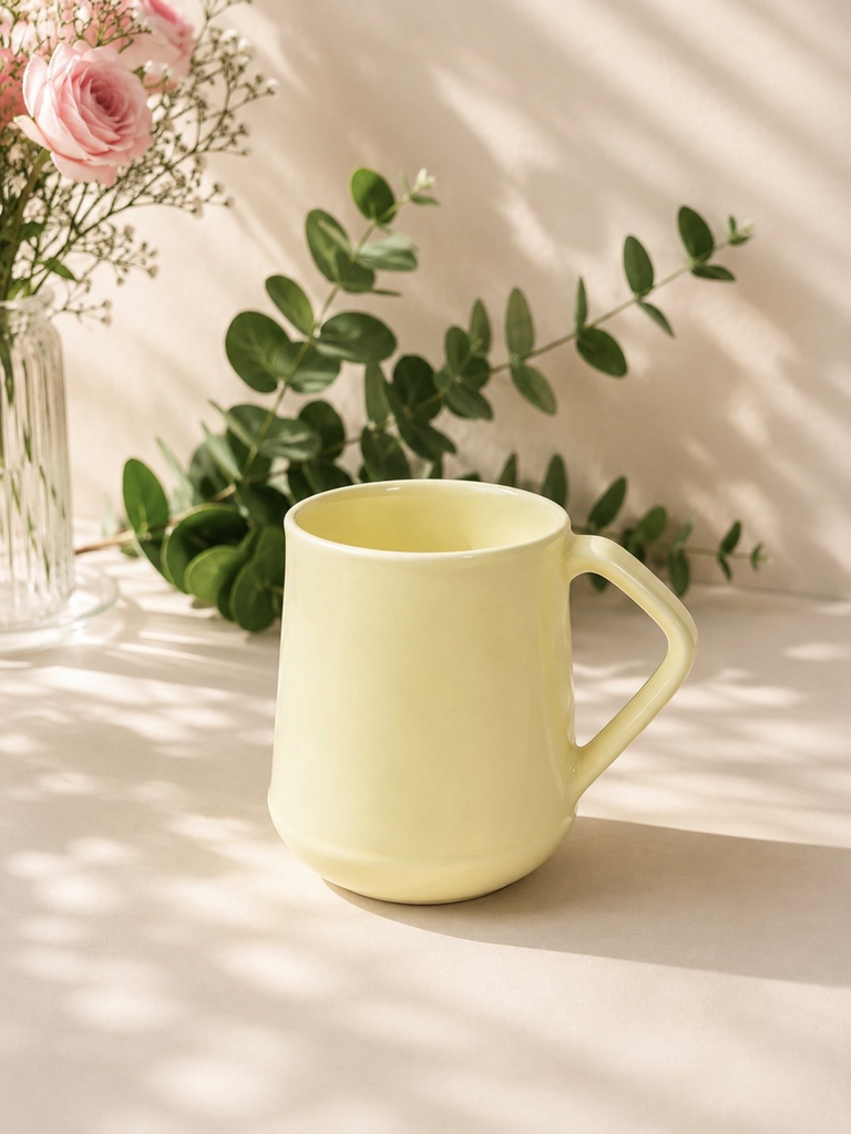 Butter Yellow Coffee Mug