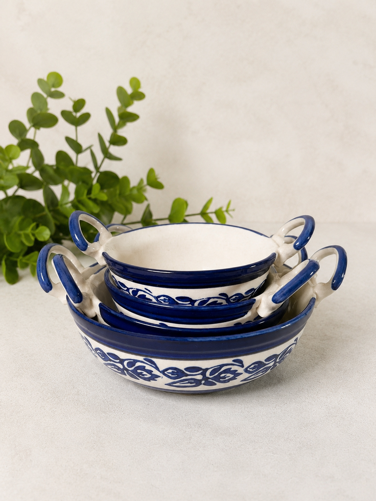 Ceramic Serving Kadahi set of 4